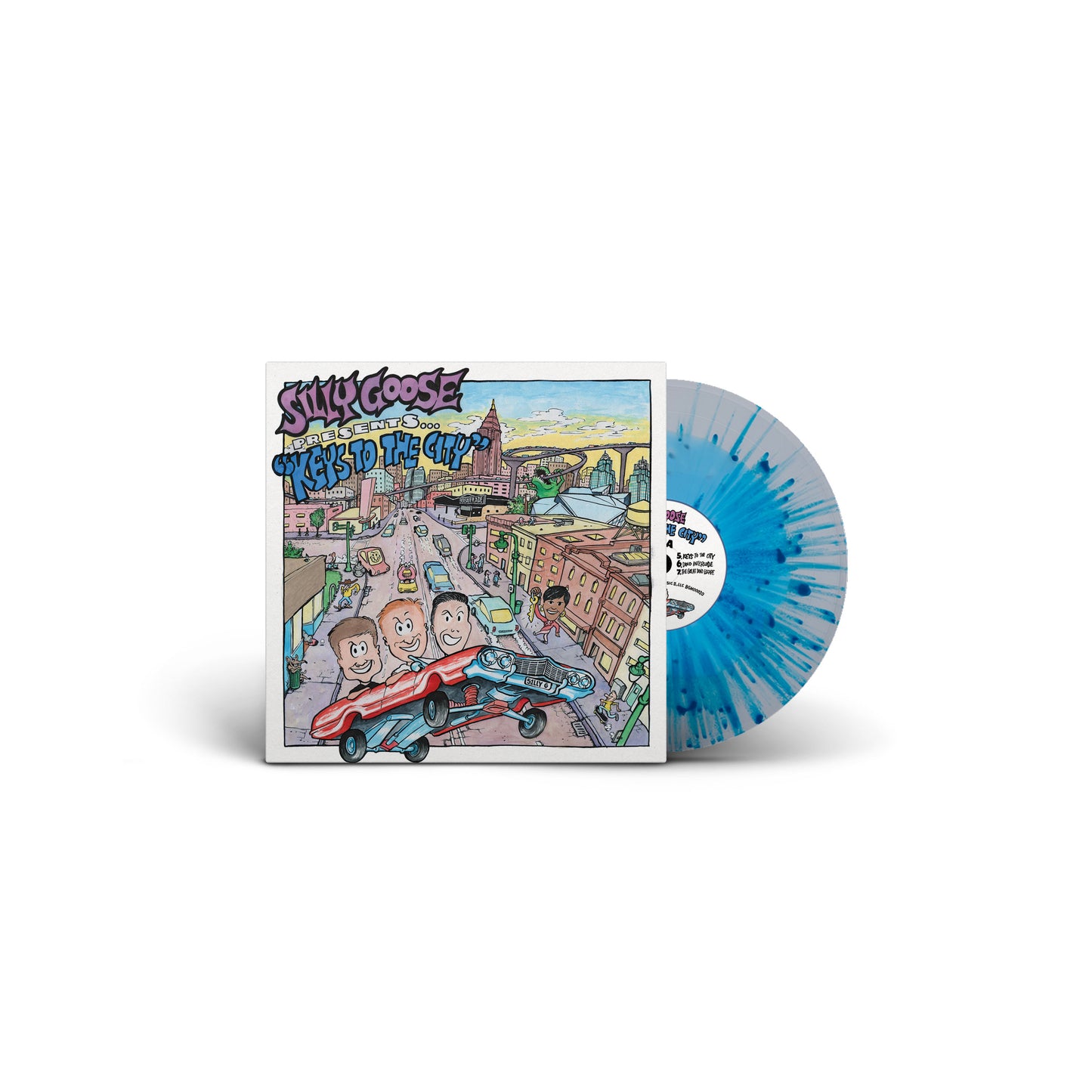 Keys To The City - Blue Splatter Vinyl