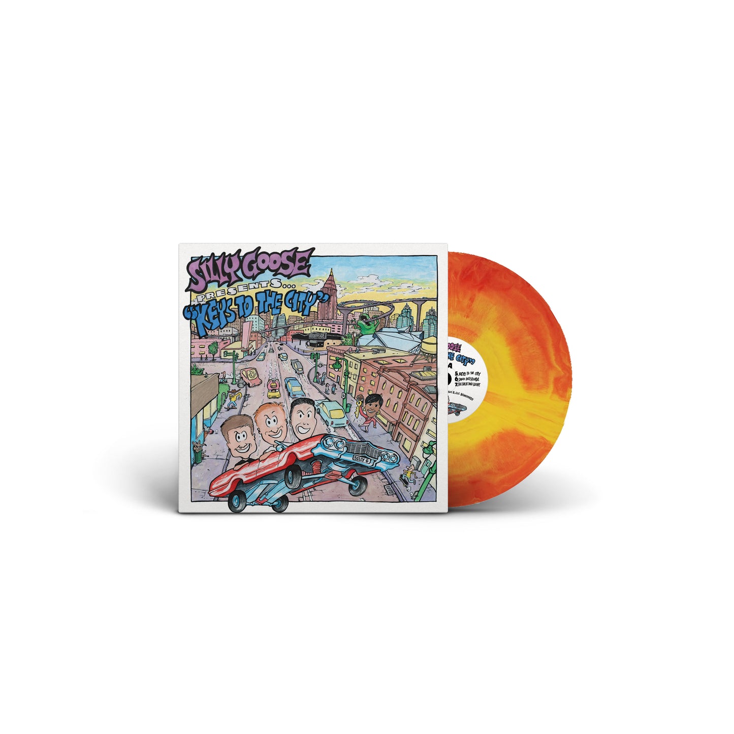 Keys To The City - Orange Galaxy Vinyl